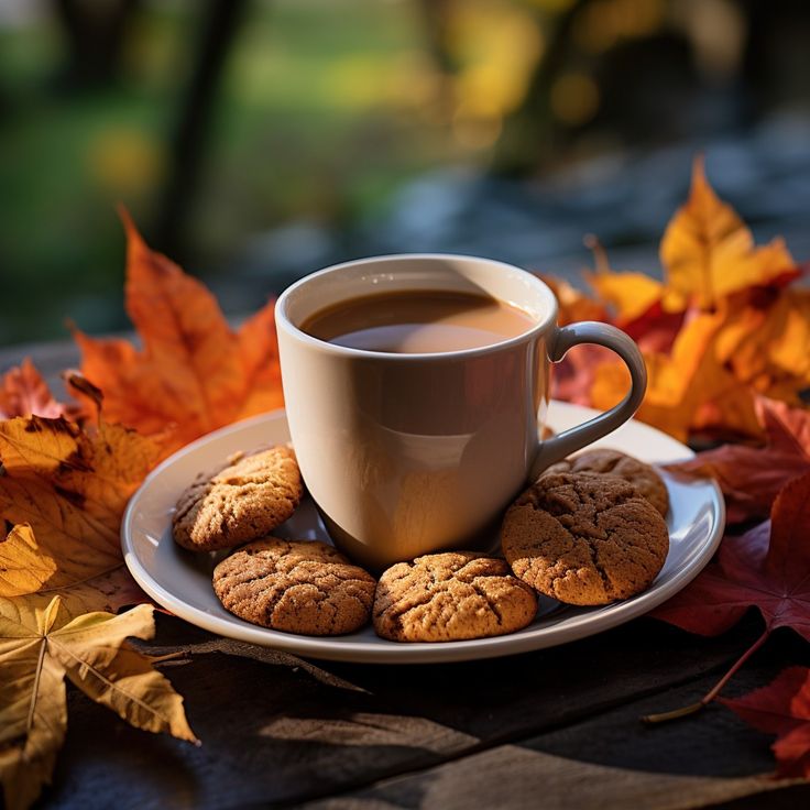 Autumnal Coffee & Workspace